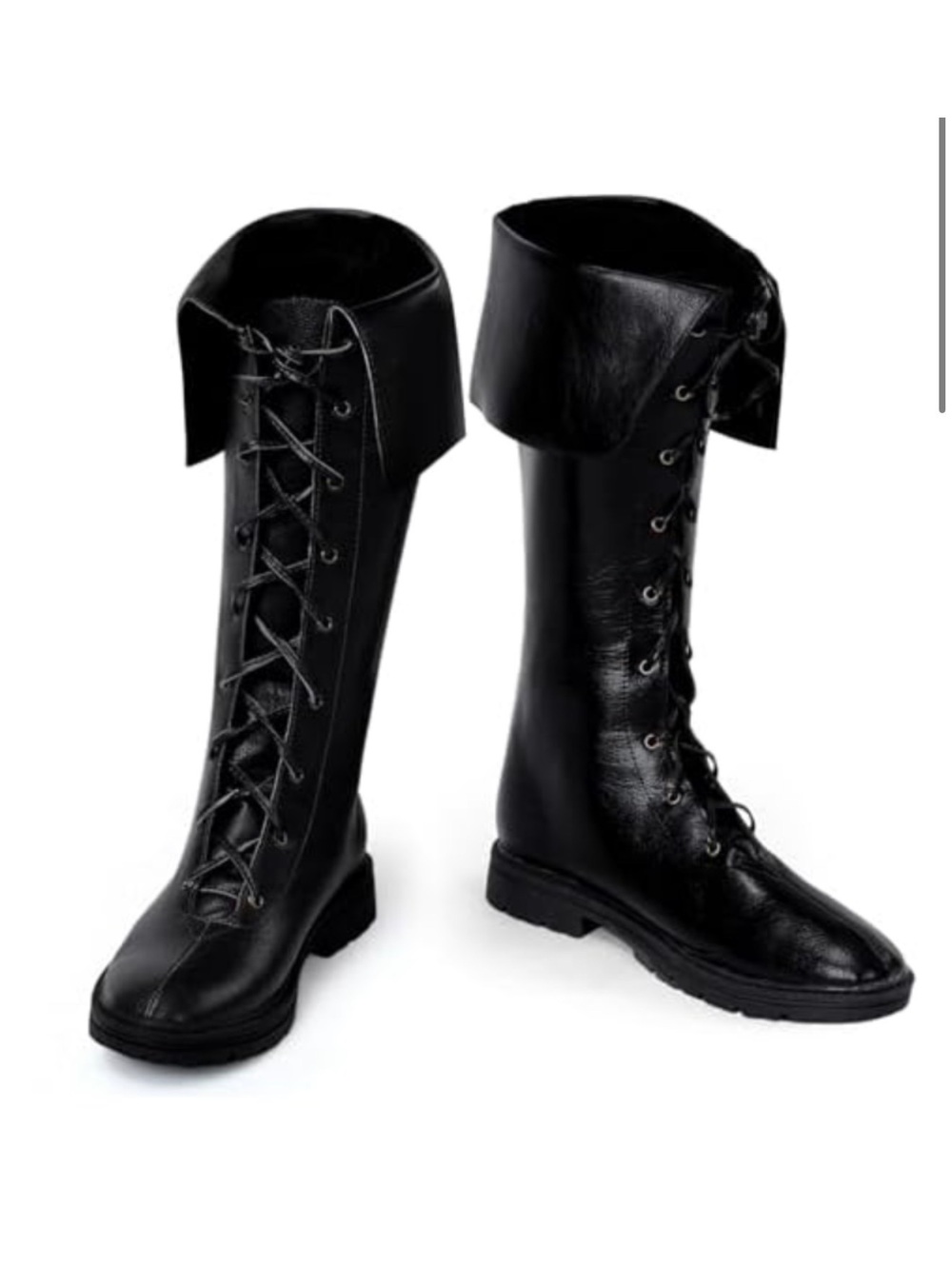 Ramede Men's Medieval Renaissance Boots Viking Leather Shoes, Us 9